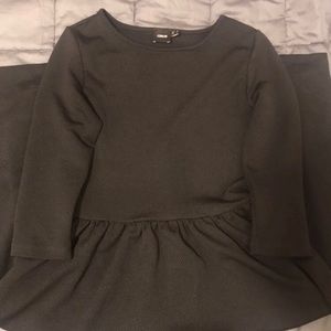 ASOS Textured US4 Midi Skater Dress